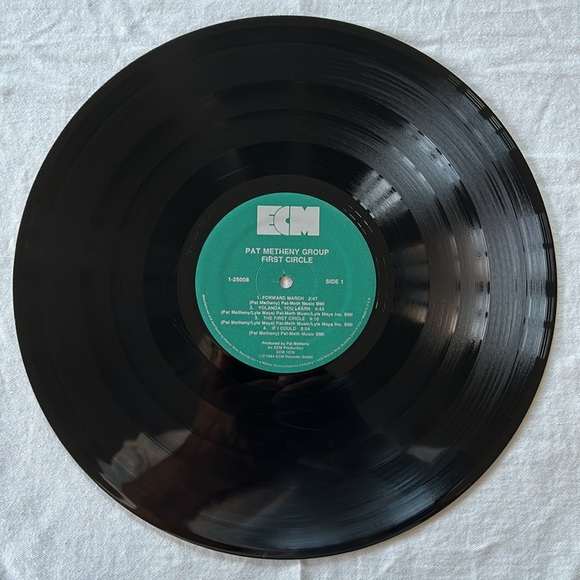 Vintage Vinyl - PAT METHENY GROUP - FIRST CIRCLE - Picture 4 of 4